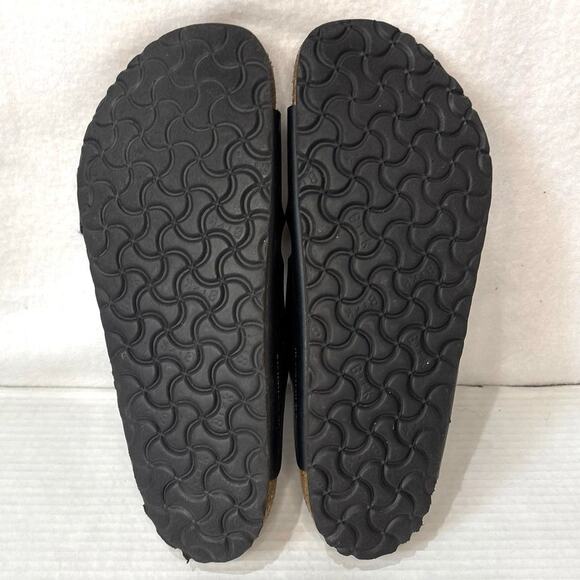 Birkenstock Arizona Birko-Flor Unisex Sandals Narrow Fit in Black,.EU43 M10 W12 - Picture 6 of 9